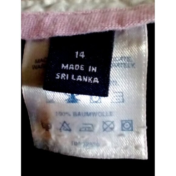 Lands' End Skort Black Cotton 4-Pockets Zipper Topstitch Detail - Size 14 - Picture 7 of 8